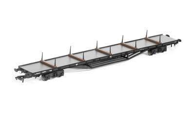 R60205 Hornby OO Gauge BR YMO Salmon Bogie Bolster Wagon