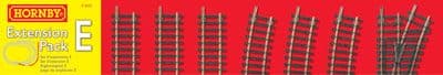 R8225 Hornby OO Gauge Extention Track Pack E