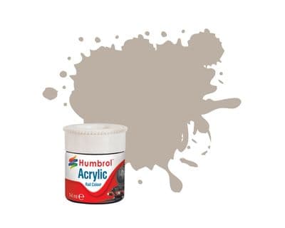 RC413 Humbrol Engineers Grey Matt Acrylic Rail Colour 14ml