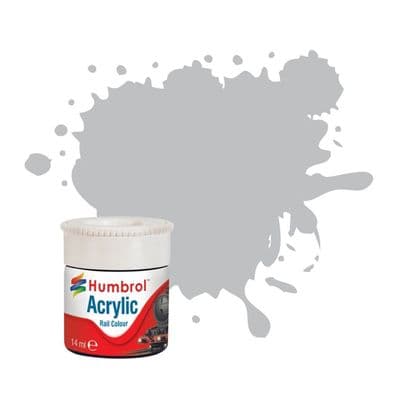 RC422 Humbrol Intercity Grey Matt Acrylic Rail Colour