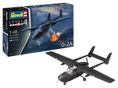 Revell 03819 1:48 0-2A Skymaster Plastic Kit