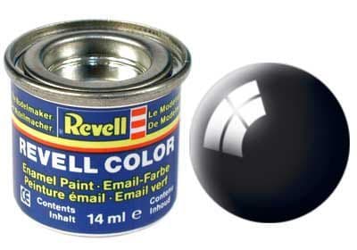 Revell 7 Black Gloss Enamel 14ml