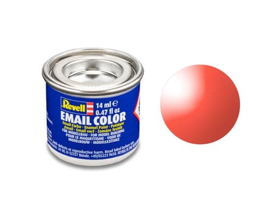 Revell 731KLAR Clear Red Enamel 14ml