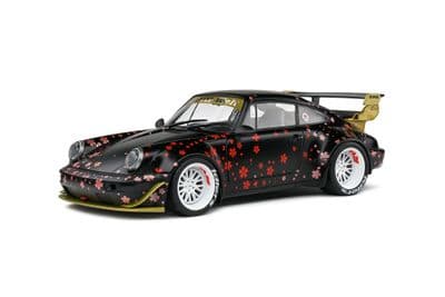 S1807507 Solido 1:18 RWB Aoki Porsche 2021 Black/Red