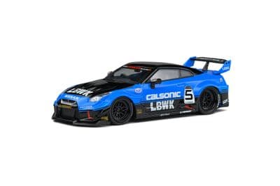 S4311202 Solido 1:43 Nissan GT-R R35 LB Silhouette Calsonic
