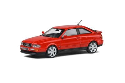 S4312201 Solido 1:43 Audi Coupe S2 Lazer Red 1992