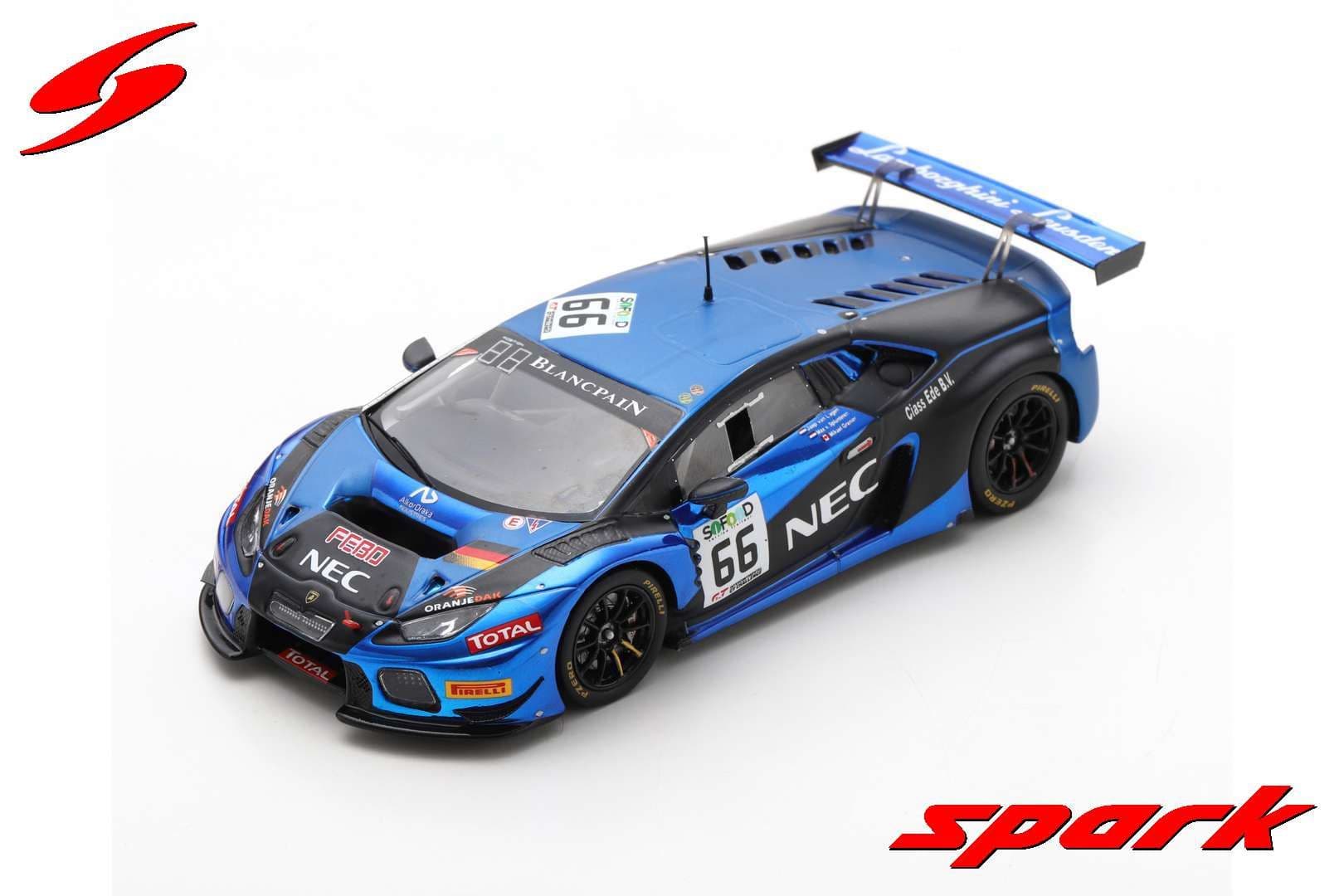 Spark 1/43 Lamborghini Huracan GT3 EVO No.63 24H Nurburgring 2021Limited 300 Spark Lamborghini Huracan GT3 Evo, No.6, Orange 1 KPAX Racing, 24h Spa  2022, 1:43