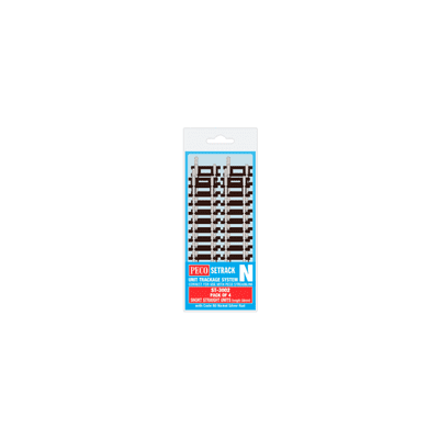 ST-3002 Peco N Gauge Short Straight x4
