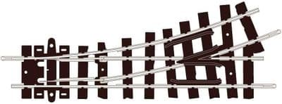 ST-406 Peco 009/HOe Left Hand Turnout