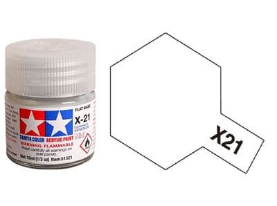 Tamiya X-21 Flat Base 10ml
