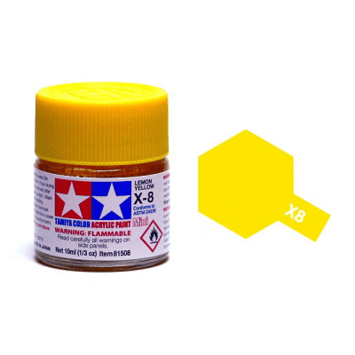 Tamiya X-8 Lemon Yellow