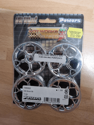 TM0902 Hot Works Wheel 09 Chrome x4