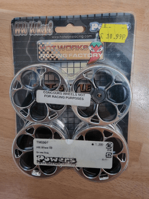 TM0907 Hot Works Wheel 09 Chrome / Grey x4