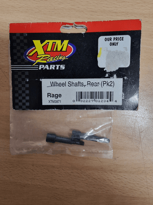 XTM3871 XTM Rage Wheel Shafts Rear x2