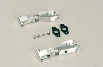 XTMR-0007 XTM Option Part Aluminium Upper Suspension Arms x2