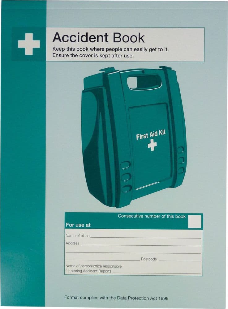 Accident Book First Aid 5 off