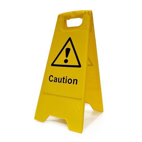 Caution A Frame Safety Sign | Free Delivery