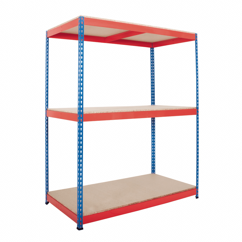Heavy Duty Industrial Rivet Racking 3 Levels