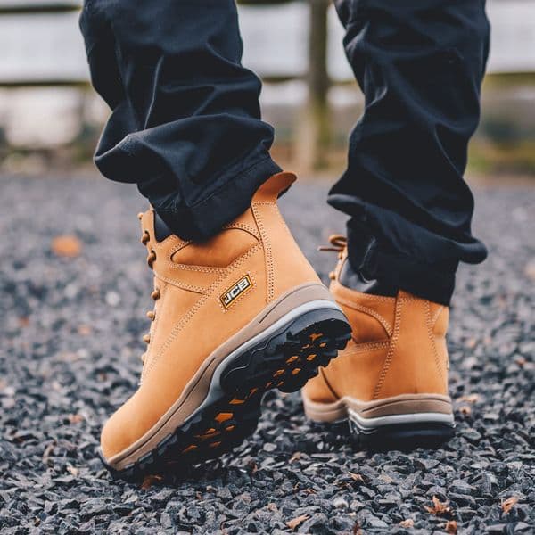 JCB Workmax Honey Safety Boots S1P SRA