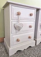 Pine Bedside Tables | Painted Bedroom Furniture