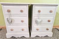 Pine Bedside Tables | Painted Bedroom Furniture