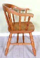 2 Pine Carver Chairs | Farmhouse Chairs