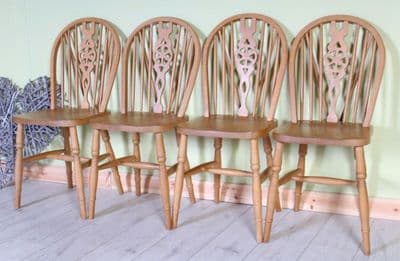 4 Wheel Back Chairs