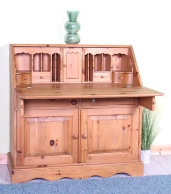 Beautifully Made Pine Writing Bureau