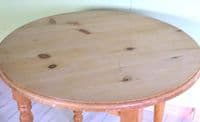Small Round Pine Table | Second-Hand Pine Tables