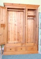Old cottage Pine Wardrobe | Pine Warehouse Shop