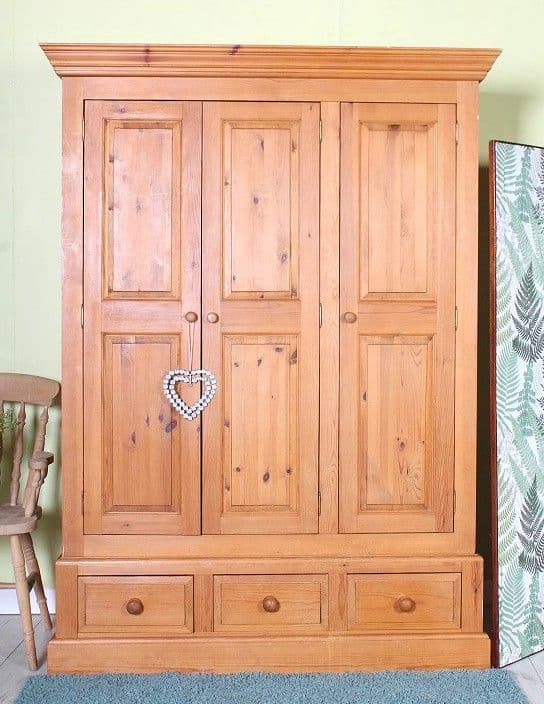 Old cottage Pine Wardrobe | Pine Warehouse Shop