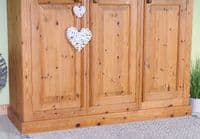Triple Pine Wardrobe | Pine Bedroom Furniture