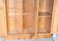 Triple Pine Wardrobe | Pine Bedroom Furniture