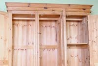 Triple Pine Wardrobe | Pine Bedroom Furniture