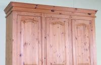 Triple Pine Wardrobe | Pine Bedroom Furniture
