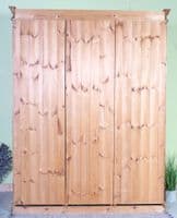 Triple Pine Wardrobe | Pine Bedroom Furniture