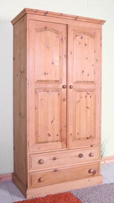 Country Pine Wardrobe