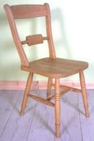 Farmhouse Bar Back Chairs | Second-Hand Pine Furniture