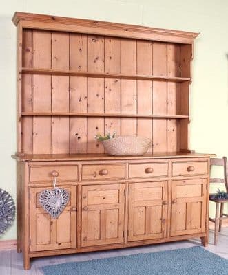Farmhouse Pine Kitchen Welsh Dresser