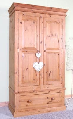 Farmhouse Pine Wardrobe