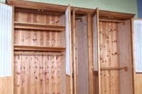 Larg cottage Pine Wardrobe | Second Hand Pine Furniture