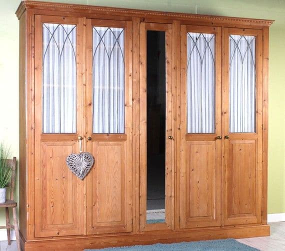 Larg cottage Pine Wardrobe | Second Hand Pine Furniture