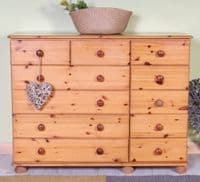 Large Pine Chest Of Drawers | Pine Bedroom Furniture