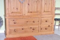 Second Hand Pine Wardrobe | Pine Bedroom Furniture