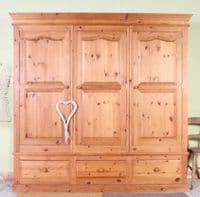 Large Wardrobes For Sale UK | Traditional Pine Warehouses