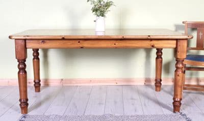 Large Farmhouse Pine Table