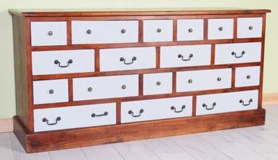 Large Multi Drawer Chest of Drawers – Painted