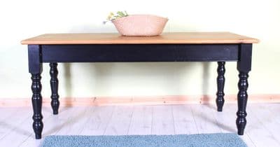 Large Painted Pine Table