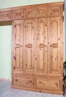 Second-Hand Pine Wardrobes UK – Rustic & Farmhouse Style