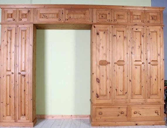 Second-Hand Pine Wardrobes UK – Rustic & Farmhouse Style
